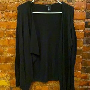 Solid black sweater